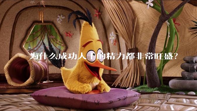 为什么成功人士的精力都非常旺盛？